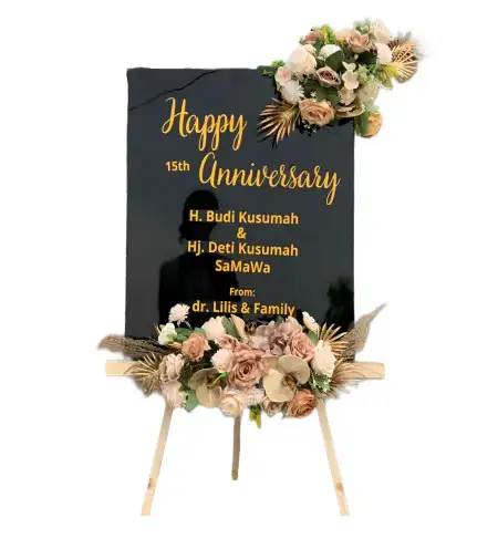 Papan Bunga Akrilik Semayu