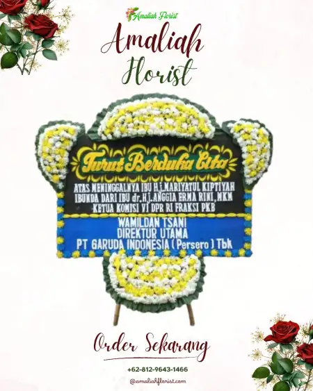 Papan Bunga Duka Semayu